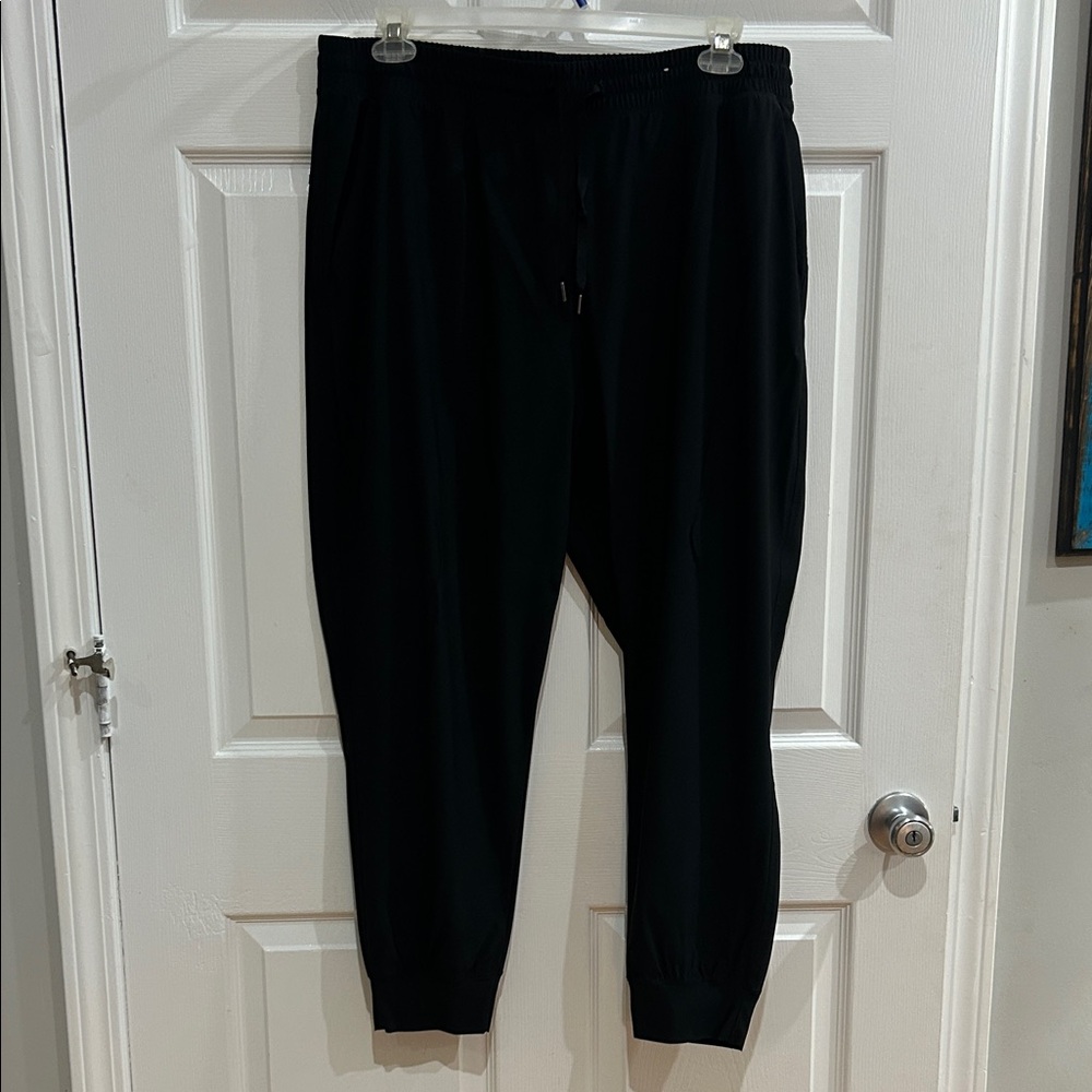 Women’s Black Jogger Pants. Tried on but not worn